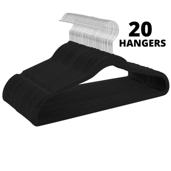 20 Black Velvet Hanger, Buy in Web Hanger