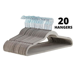 20 Grey Velvet Hanger, Buy in Web Hanger